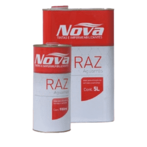 AGUARRAS 5LTS NOVA CX 12UN