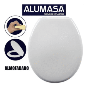 ASSENTO ALMOFADADO ALUMASA BRANCO