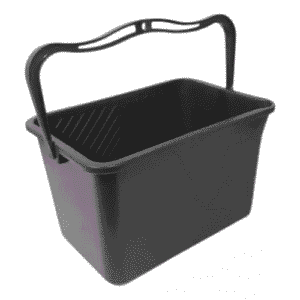 CACAMBA PINTURA PLASTICA 10L PRETA NOVA