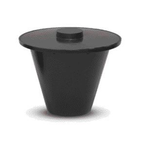 CAIXA DE INSPECÃO CONICA CPFL COM TAMPA PVC 6090-1  ROMA