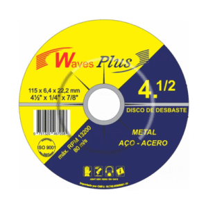 DISCO DE DESBATE 4.1/2″ WAVES PLUS