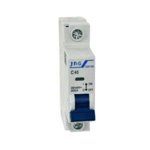 DISJUNTOR DIN UNIPOLAR 40A CURVA C JNG 12079#