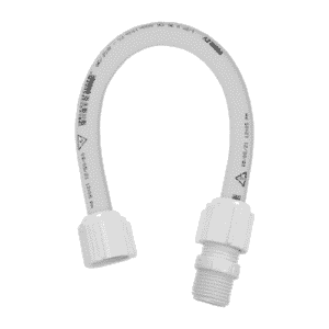 ENGATE FLEXIVEL PVC 1/2 X 100CM (PCT 20) FORTLEV