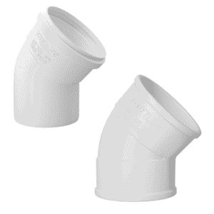 JOELHO 45 ESGOTO 100MM (PCT 10) FORTLEV