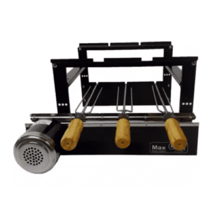 KIT GIRA MAX GRILL 4 ESP. SUPERMETALRIO 220V 58 CM