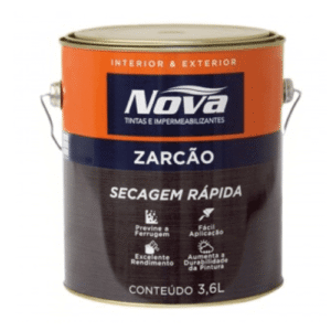 NOVA TINTAS ZARCAO CINZA GALAO 3,6LT