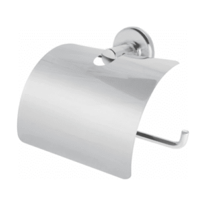 PAPELEIRA INOX COM TAMPA CLARA INOX 1702