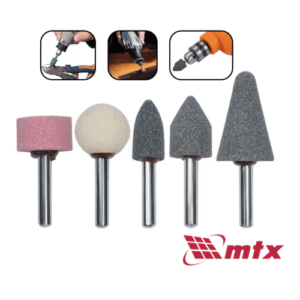 PEDRA DE MOAGEM JOGO P/ FURADEIRA 5PCS MTX 760209