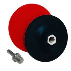 DISCO BORRACHA C/ VELCRO 180MM C/ ADAPTADOR FERTAK 2871