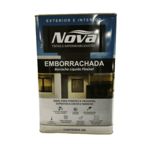TINTA EMBORRACHADA 18LT BCO NOVA