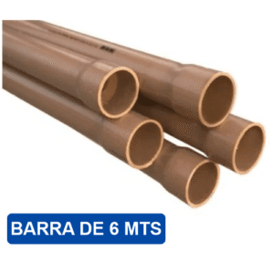 TUBO FORTLEV MARROM 20MM 1/2″ BARRA 6MT
