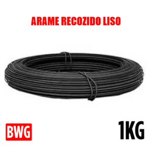 ARAME RECOZIDO LISO BWG12 1KG