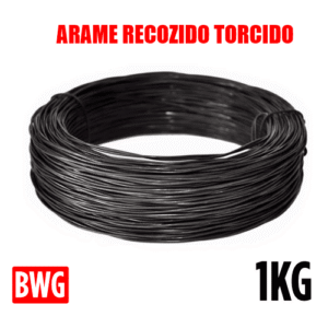 ARAME RECOZIDO TORCIDO BWG18 1KG