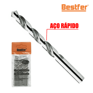BROCA AC RAP I 5,00 MM 3/16″ BESTFER (PCT 10) BFH1655