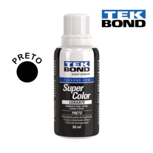 CORANTE LIQUIDO 50ML PRETO TEK BOND PCT12