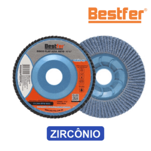DISCO FLAP ZIRCONIO 4.1/2″ GRAO 40 BESTFER BFH0634