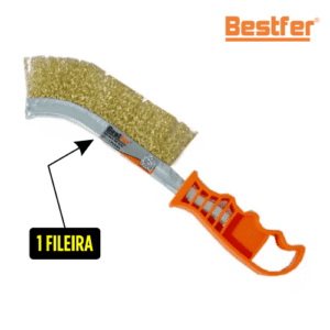 ESCOVA ACO C/CB METAL 1 FILEIRA BFH2659 BESTFER