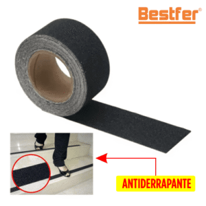 FITA ANTI DERRAP 50MM X 5MT PRETA BESTFER