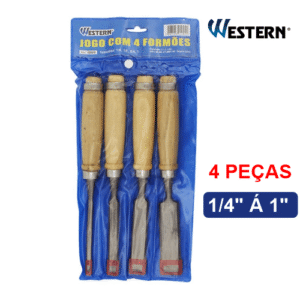 FORMAO JG 04PCS 1/4″ A 1″ WESTERN 1047