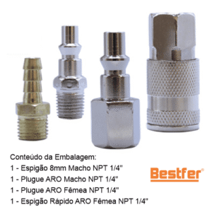 KIT ESPIGOES + ENG RAP 4PCS PIST PINT BFH2899 BESTFER