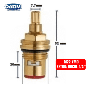 DATIVI REPARO TORN M22 VMO ESTRIA DOCOL 1/4″ 67673