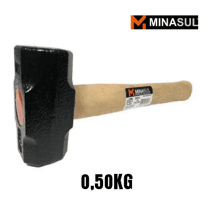 MARRETA 0,50KG COM CABO ENCERADO MINASUL