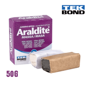 MASSA EPOXI ARALDITE CINZA 50 GRS TEK BOND