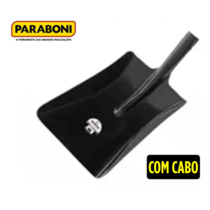 PA QUADRADA Nº 04 COM CABO RETO PARABONI