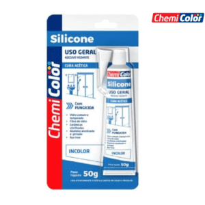 COLA SILICONE ACETICO INC 50GR COLMEIA CHEMICOLOR CX12