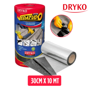 VEDATUDO FITA ADESIVA ALUM 30CM X 10 MT DRYKO