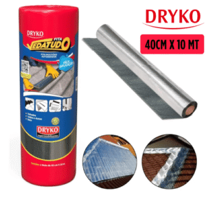VEDATUDO FITA ADESIVA ALUM 45CM X 10 MT DRYKO