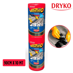 VEDATUDO FITA ADESIVA ALUM 90CM X 10 MT DRYKO