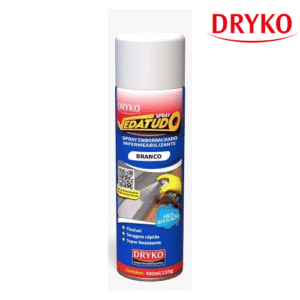 VEDATUDO SPRAY IMPERMEABILIZANTE BRANCO 400ML/235G DRYKO#