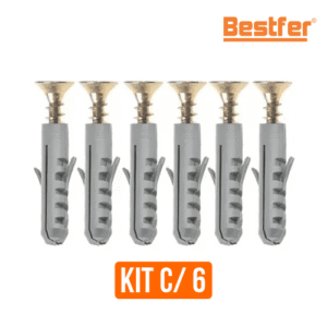 PARAFUSO PH COM BUCHA 06 KIT 25PCS BESTFER BFH0923