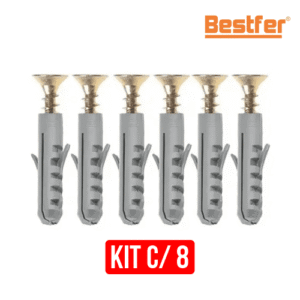 PARAFUSO PH COM BUCHA 08 KIT 25PCS BESTFER BFH0925