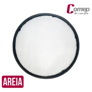 PENEIRA ARO PVC PRETA AREIA 55CM COMEP PCT5
