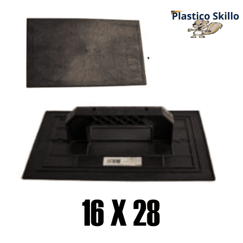 DESEMP PVC 16 X 28 CORRUGADA PRETA SKILLO