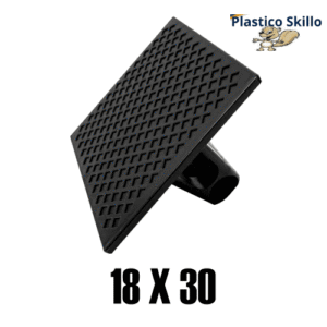 DESEMP PVC 18 X 30 CORRUGADA PRETA SKILLO