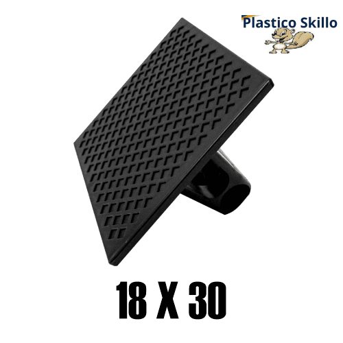 DESEMP PVC 18 X 30 CORRUGADA PRETA SKILLO