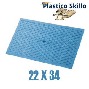DESEMP PVC 22 X 34 CORRUGADA AZUL SKILLO