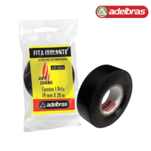 FITA ISOLANTE 19MM X 05MTS (PCT 10UN) FLOW PACK ADELBRAS