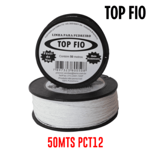 LINHA PEDREIRO TOP FIO TORCIDA 50MTS PCT12