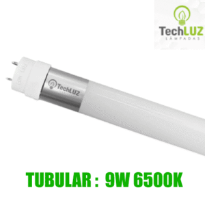 LAMPADA LED TUBULAR 9W 6500K BIV TECHLUZ