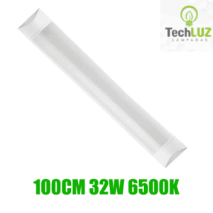 LUMINARIA LED SLIM SOBRE 100CM 32W 6500K TECHLUZ