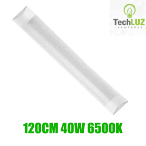 LUMINARIA LED SLIM SOBRE 120CM 40W 6500K TECHLUZ