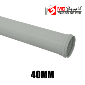 TUBO MGBRASIL ESGOTO 40MM BARRA 6MT